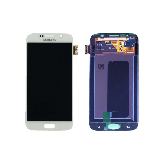 Touch+Display Samsung Galaxy S6/G920F Service Pack Branco